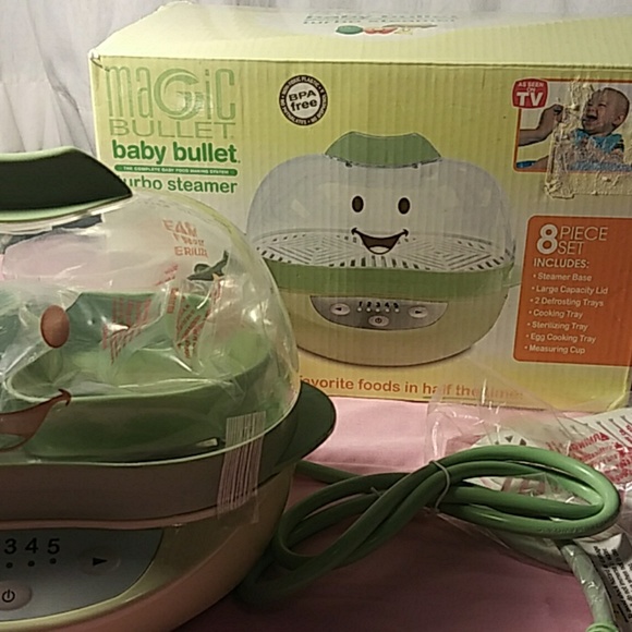 baby bullet turbo steamer